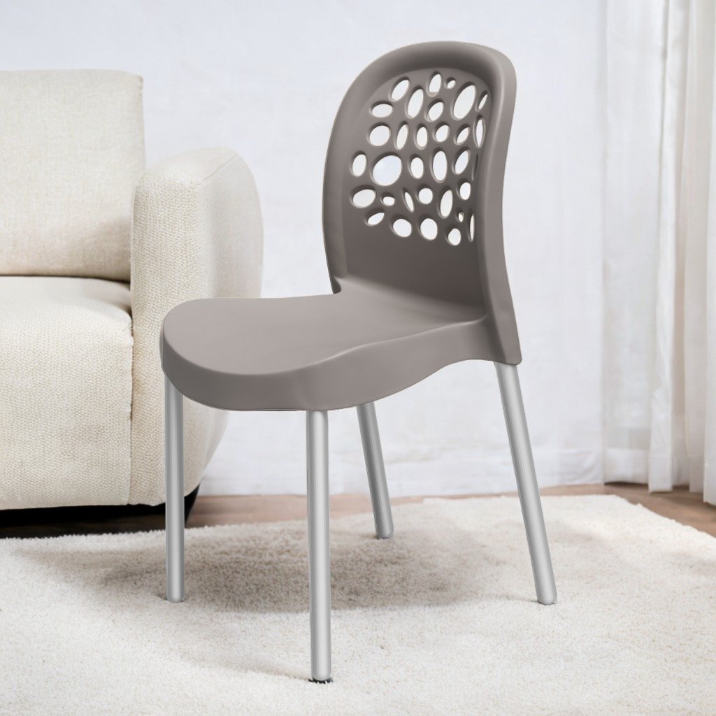 Cadeira Deluxe Nude - FORTE PLASTICO