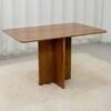 Mesa Salinas 120 (Tampo Londres s/ vidro) Cinamomo - CEL MOVEIS
