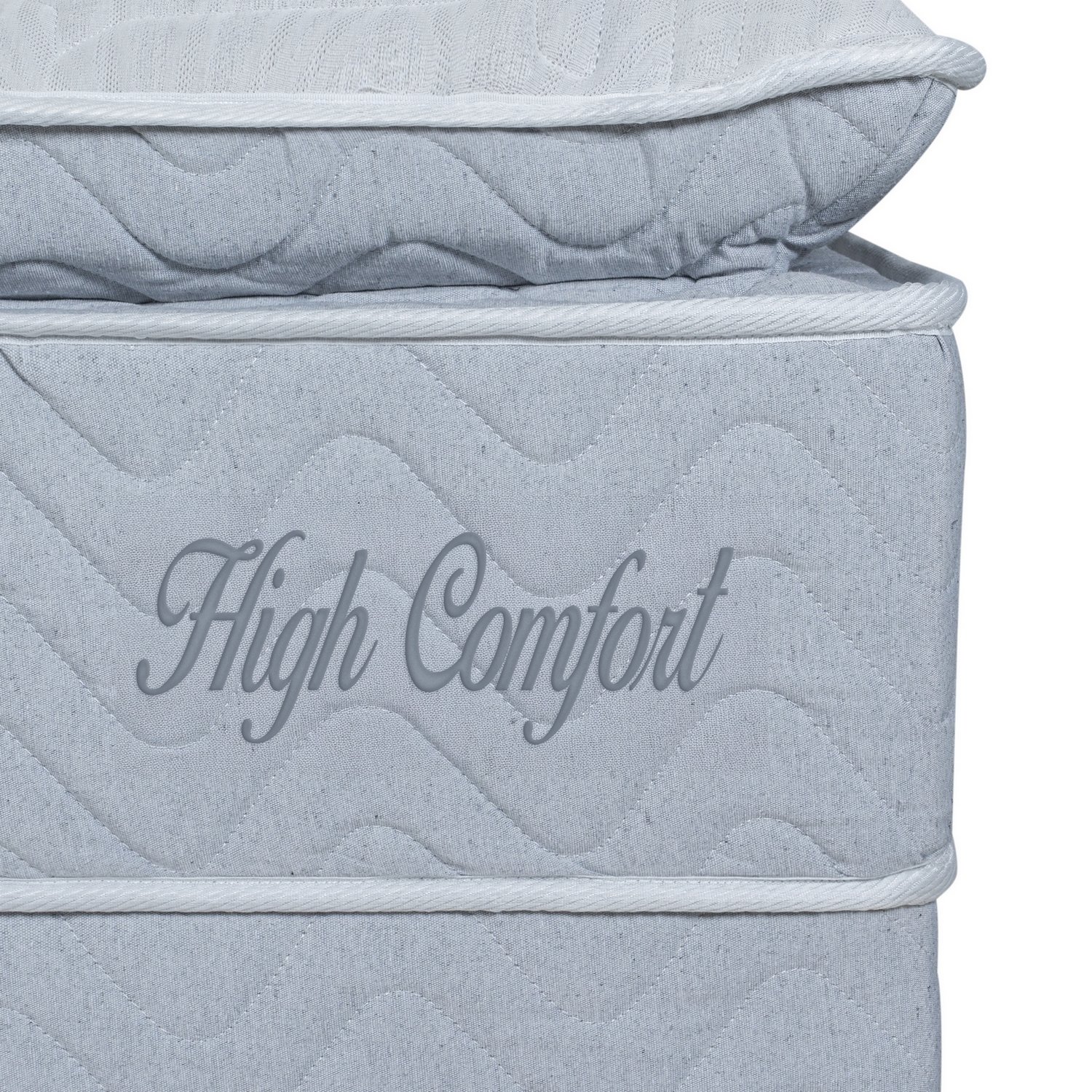 Colchão Casal High Comfort 34 cm D28 Molas Ensacadas - KING KONFORT COLCHÕES - Imagem 4