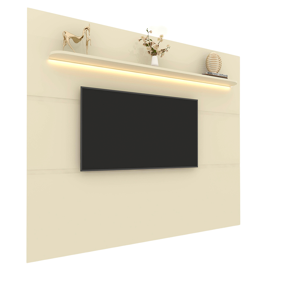 Painel até 85″ Royal 220 Off White – GELIUS - Imagem 3