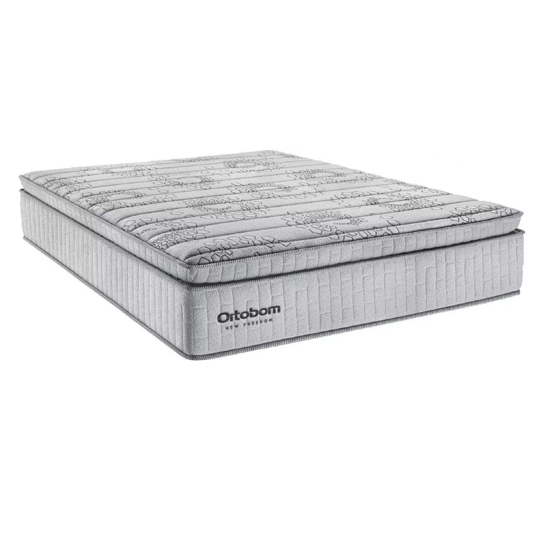 Colchão Queen New Freedom 32 cm D33 Molas Ensacadas - ORTOBOM - Imagem 2