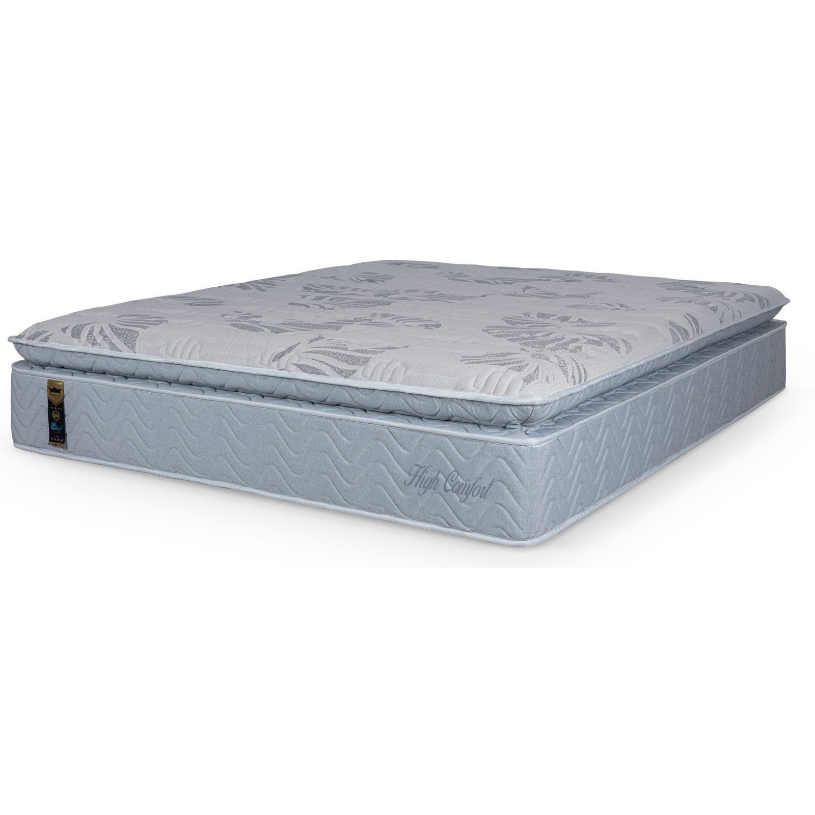 Colchão Casal High Comfort 34 cm D28 Molas Ensacadas - KING KONFORT COLCHÕES