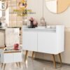 Buffet 2 Portas Gold Branco/Mel/Branco – MOVEIS PRIMUS