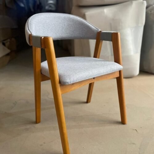 Alternative view of Mesa Amora BA35 160 Canela/Off White com 6 Cadeiras Ravenna Linho Cinza – KAPPESBERG + GARDIM MÓVEIS