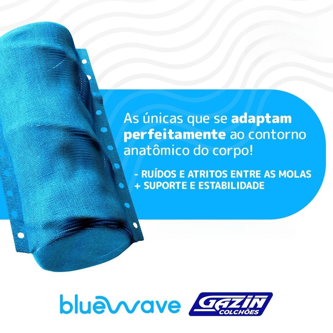 Colchão Casal Texas 29 cm D28 Molas Ensacadas - GAZIN COLCHÕES - Imagem 4