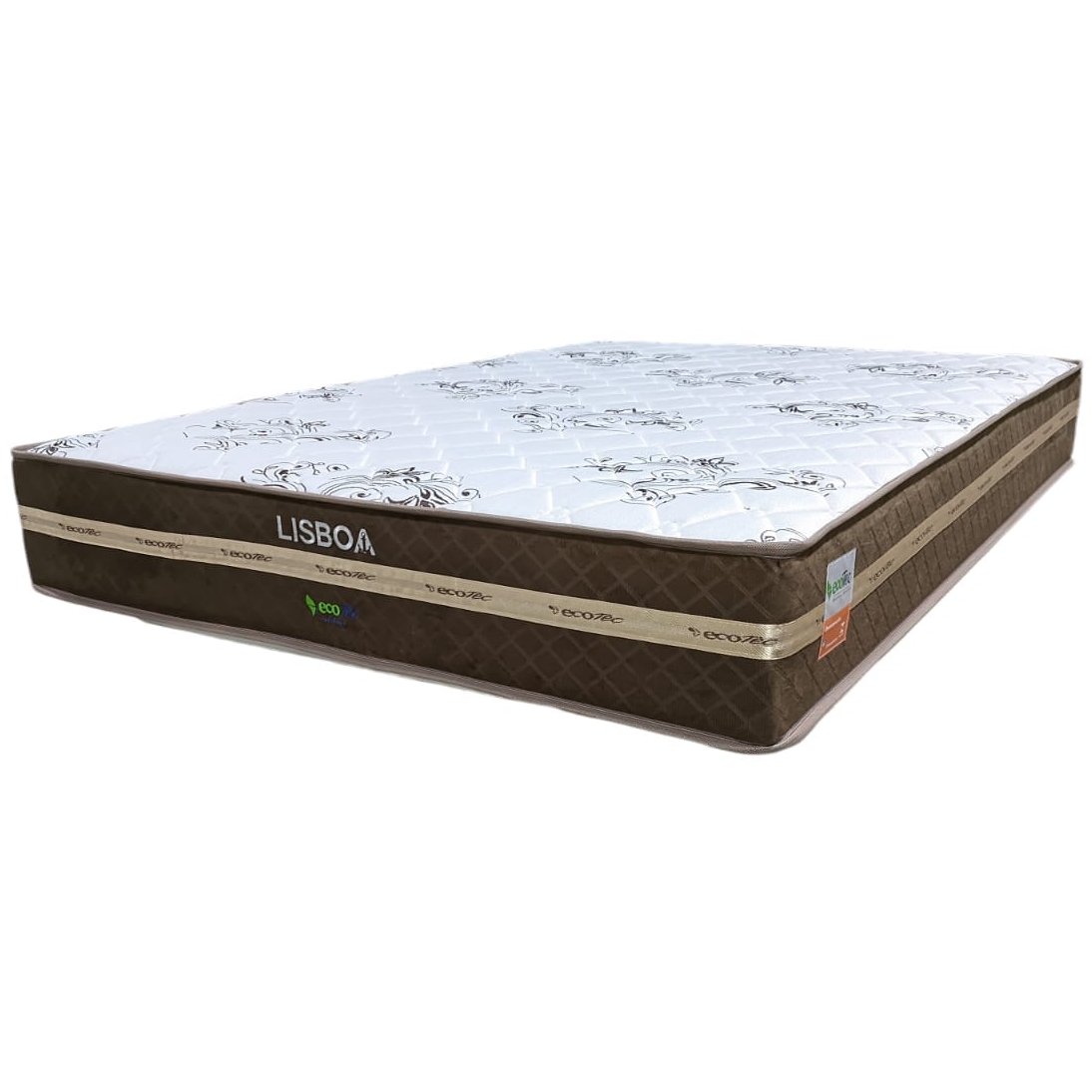 Colchão Queen Lisboa 24 cm D28 Molas Ensacadas - ECOTEC