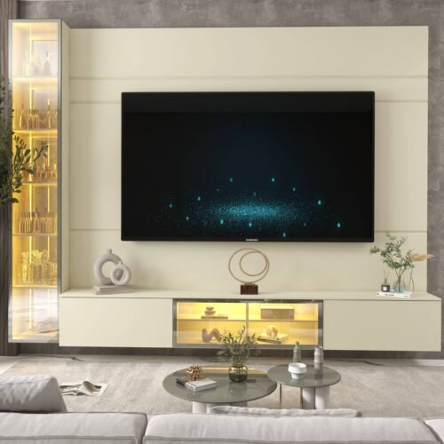 Alternative view of Home Suspenso até 85″ Luminare Reflecta com Uma Torre 255 Off White – GELIUS (ESPECIAL)