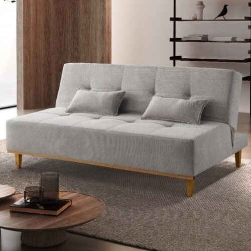 Alternative view of Sofá Cama Dallas Ref.48 1,81 m Linho Cinza 2502-B – LUXURY