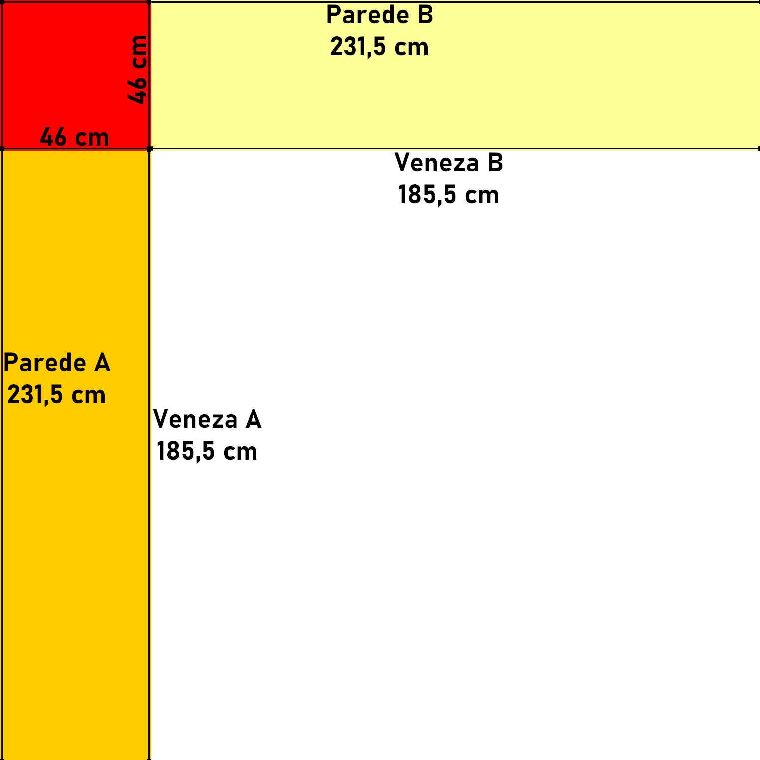 Closet Veneza/Clara/Berlim 1,855 m x 1,855 m Branco – CARIOCA MÓVEIS - Imagem 5