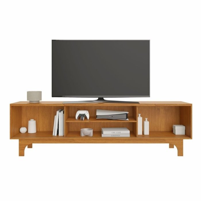 Painel + Rack até 70″ Trunfo Cinamomo – JCM MOVELARIA - Imagem 3