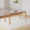 Mesa Alegra 120 Cinamomo/Off White - JCM MOVELARIA