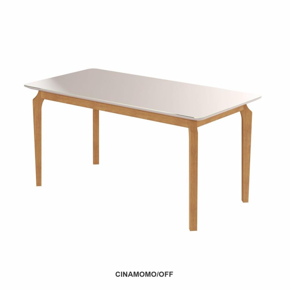 Mesa Alegra 120 Cinamomo/Off White - JCM MOVELARIA - Imagem 3