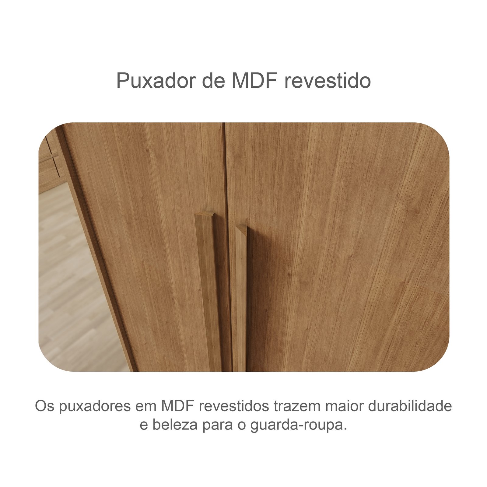 Guarda-Roupa 6 Portas Royal 2,388 m Cumaru - NOVO HORIZONTE - Imagem 6