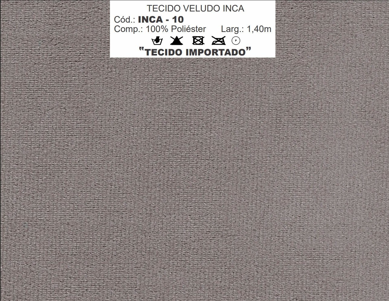 Sofá Retrátil e Reclinável Niger 3,10 m Veludo Cinza B010 - TREVO ESTOFADOS - Imagem 2
