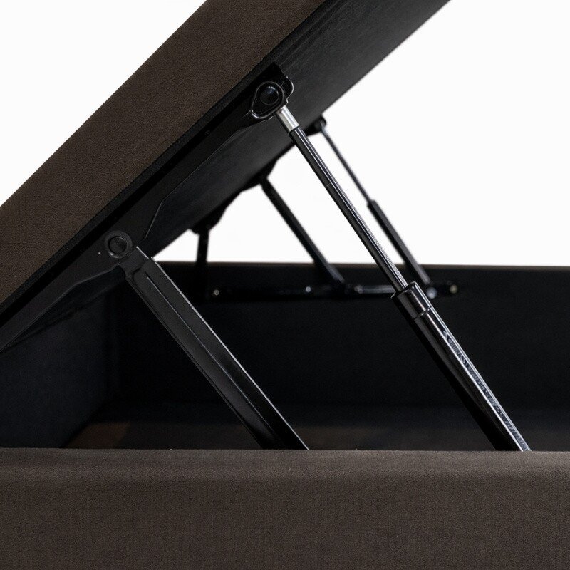 Colchão Casal Star One Ortopédico D-65 Anjos + Base Box Baú Casal Prime Confort Sued Marrom Blindado Issacar - 138x188x75 | Suporta até 280kg - Imagem 16