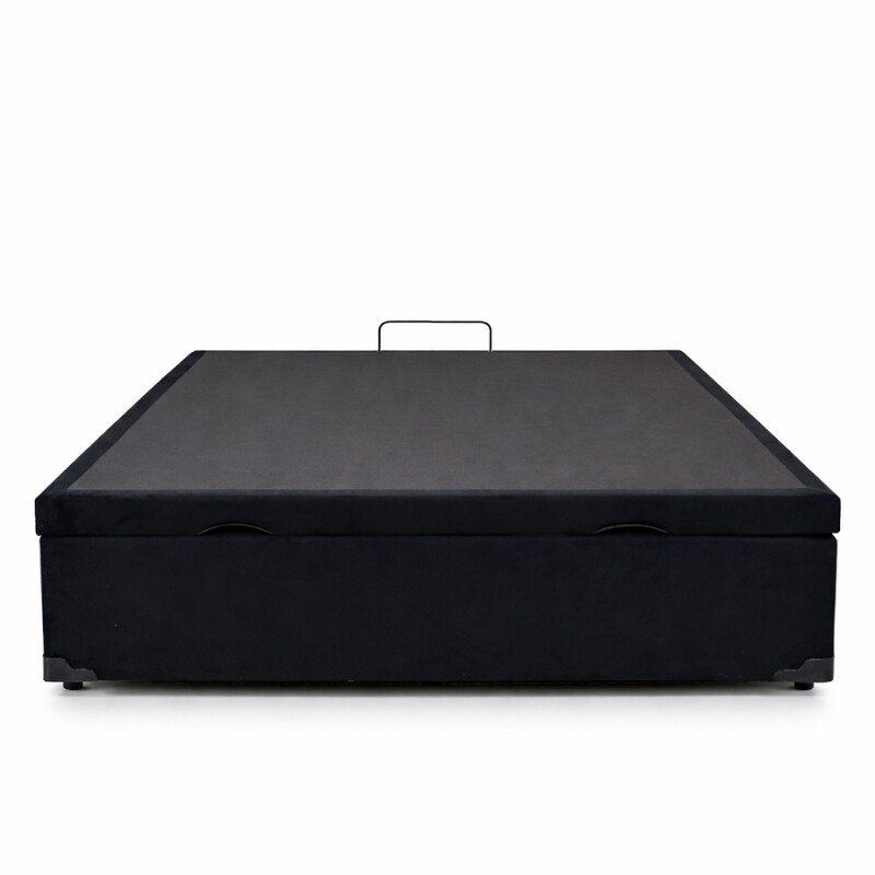 Colchão Casal Classic Supreme Ortopédico Lestespuma + Base Box Baú Casal Prime Confort Sued Preto Blindado Issacar - 138x188x64 | Suporta até 200kg - Imagem 10