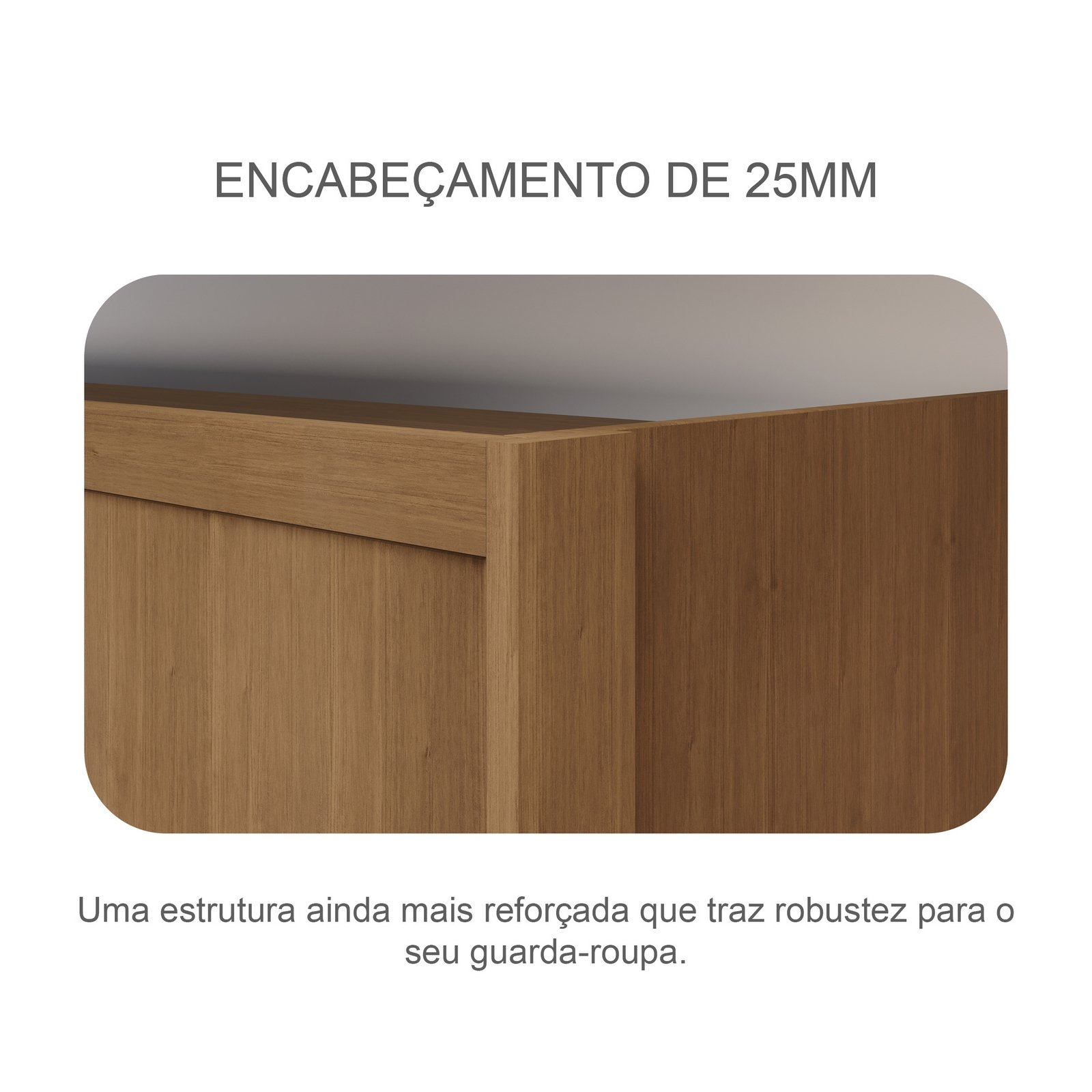 Guarda-Roupa 6 Portas Robust New 2,762 m Cumaru - NOVO HORIZONTE - Imagem 4