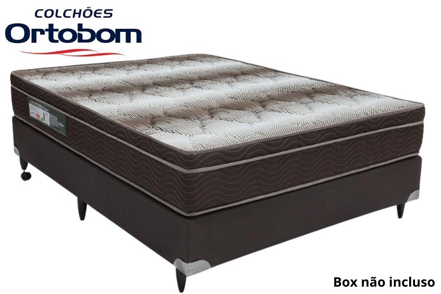 Colchão Casal Ortopédico Light 138x188x25 Ortobom | Suporta até 260kg