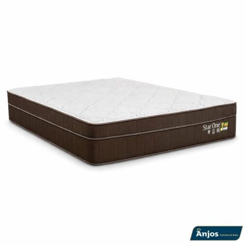 Colchão Casal Star One Ortopédico D-65 138x188x30 Anjos | Suporta até 280kg