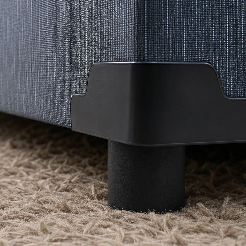 Colchão Queen Star Plus Molas Ensacadas Pocket - Inovaflex + Base Box Baú Queen Bipartido Prime Confort Linhão Petróleo Blindado - Issacar 158x198x70 | Suporta até 240kg - Imagem 7