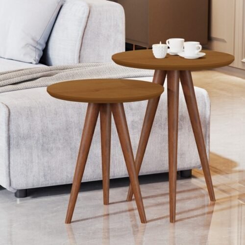 Alternative view of Conjunto Mesa de Apoio 8003 Luxo Nature JB Bechara
