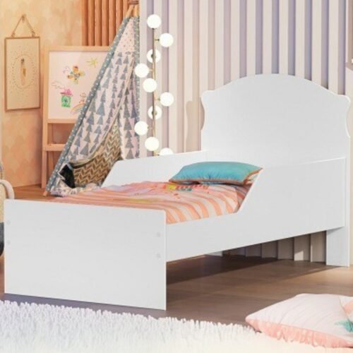 Mini Cama Juvenil Lívia (Sem adesivo) Branco - MADEC MÓVEIS