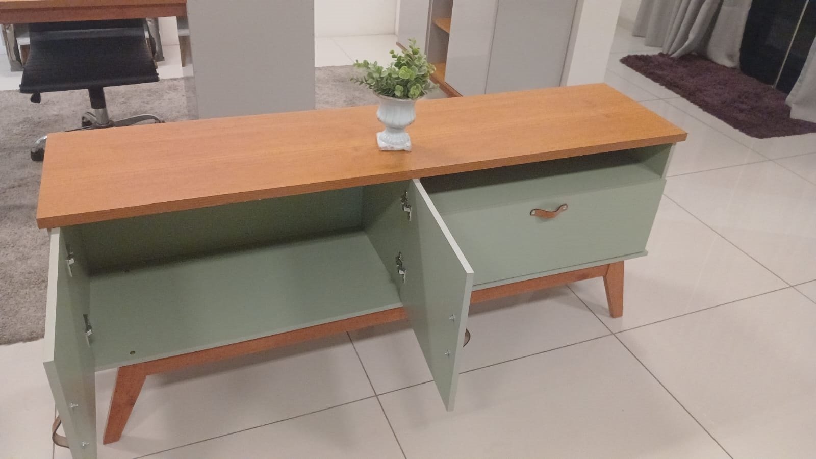 Rack Sirius 1.6 Alecrim/Cinamono - PATRIMAR - Imagem 6