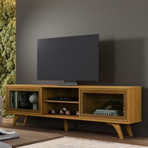 Rack até 75" Vitrum Naturale - MAVAULAR