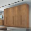 Guarda-roupa Casal Robust Plus Cumaru 6 Portas 8 Gavetas 100% MDF Larg. 2.76m - Novo Horizonte