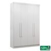 Guarda-roupa Recife 4 Portas Branco Larg. 1.21m - Sallêto